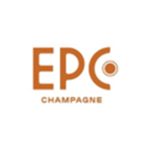 EPC Champagne logo, in orange text with a stylized circle.