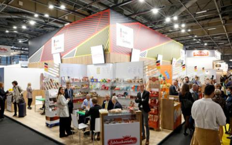 German booth on SIAL Paris