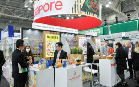 China's booth on SIAL Paris