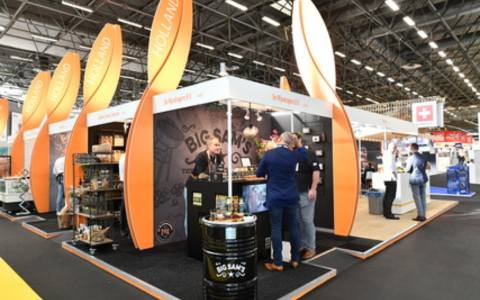 Nederland's booth on SIAL Paris