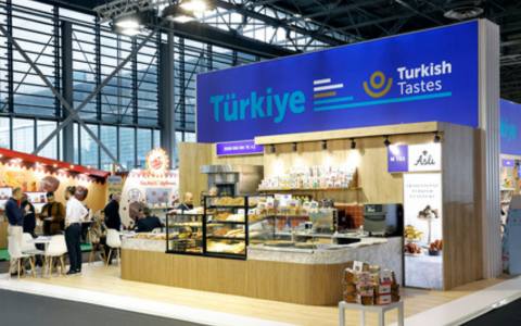 Türkiye's booth on SIAL Paris