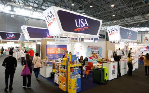 USA's booth on SIAL Paris