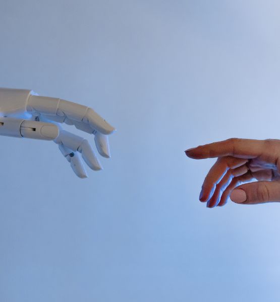 1 main robot, 1 main humaine